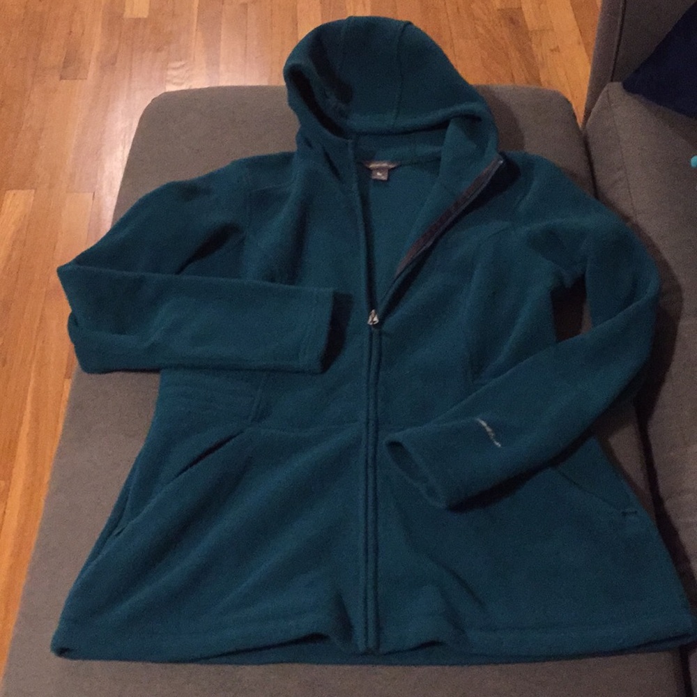 Eddie Bauer Teal Fleece